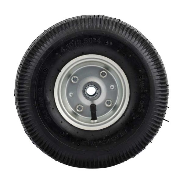 Ruota 350x10 axgat 16 mm. pneumatico