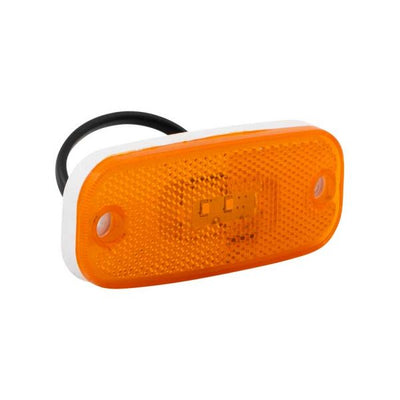TrailerGear Trailergear Marcado de color naranja claro 12-24V LED