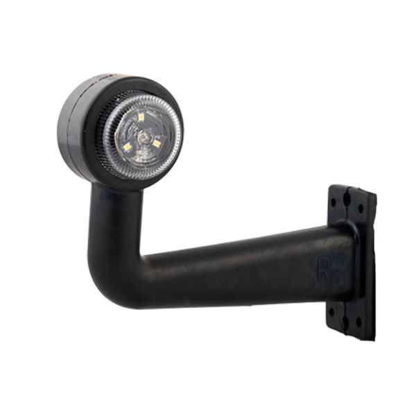 Lámpara de ancho de ancho TrailerGear Trailergear Lámpara Pendell Perpendicular 12-24V LED DERECHO