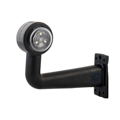 Lámpara de ancho de ancho TrailerGear Trailergear Lámpara Pendell Perpendicular 12-24V LED DERECHO