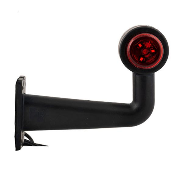 Lámpara de ancho de ancho TrailerGear Trailergear Lámpara Pendell Perpendicular 12-24V LED DERECHO