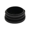 Insteekdop rond 40 mm. platte kop