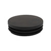 Insteekdop rond 76 mm. platte kop