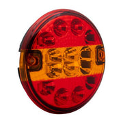 Luce posteriore trailergear trailergear 140 mm. Piatto a LED - afbeelding 1