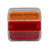 Luce posteriore trailergear 10x10 cm. Guidato