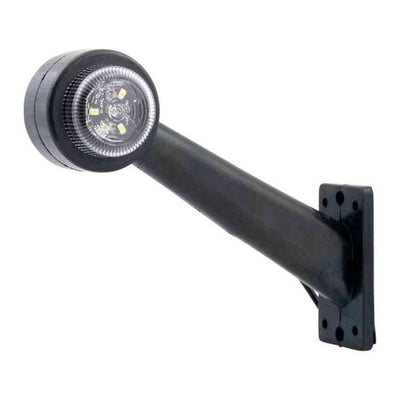 Lámina de ancho TrailerGear TrailerGear 45 grados LED derecha