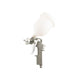 Paint gun with 600 ml. reservoir