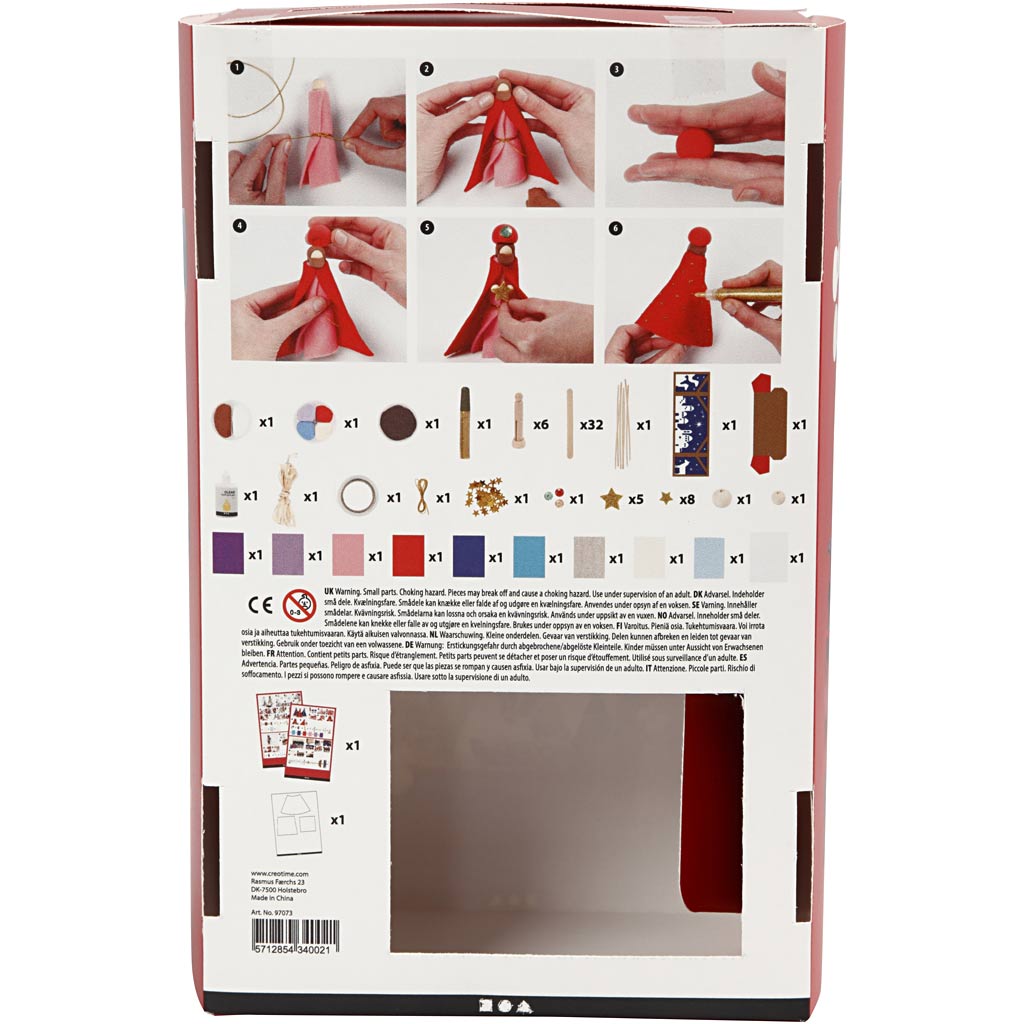 Creative Company Wooden Natity Craft Set