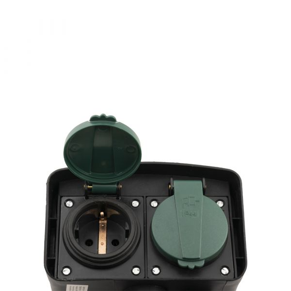 Socket da giardino AC con spiedini, 1,5 m.