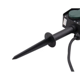 Vb extend dubbele tuincontactdoos op spie - 1.5 meter geaard snoer - zwart groen - afbeelding 5