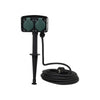 Socket da giardino AC con spiedini, 10 m.