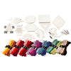 Set figure del gruppo Creative Company con filo da ricamo, dimensioni 8-17 cm, vari colori, 1 set