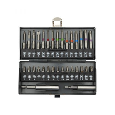 Dynaplus bitset prof 32-delig dyna kleurbandjes metalen verpakking - 8938.00.00700