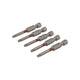 Broca de tornillo 50 mm tx-15 rojo 5x