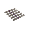Broca de tornillo 50 mm TX-40 morado 5x
