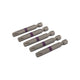 Broca de tornillo 50 mm TX-40 morado 5x
