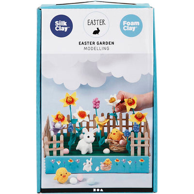 Jardín de Pascua de arcilla de seda, 1 juego
