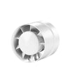 Ventola del tubo da 100 mm bianco di base