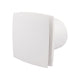 Ventilator 100 mm silent with timer. Moisture sensor White
