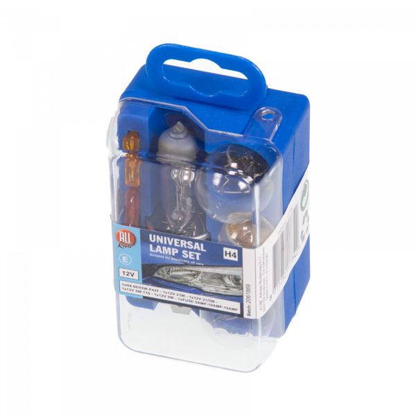 Set di lampade per auto 12V H4