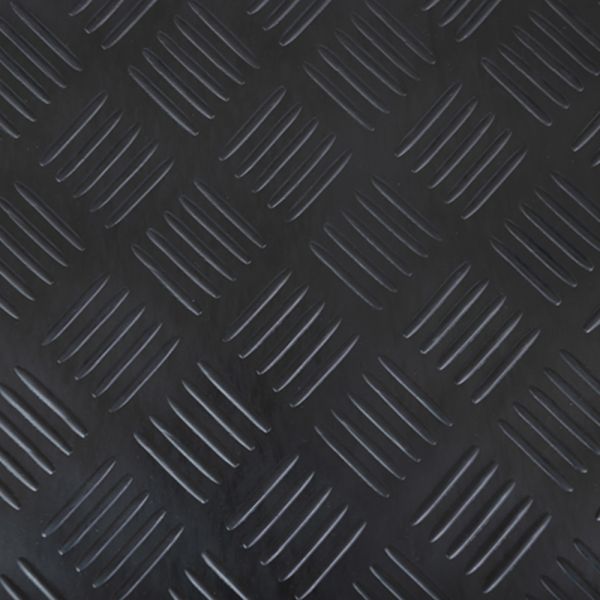Rubbermat # 4 lacrima piastra per metro