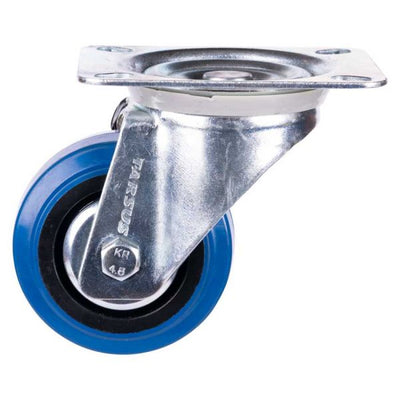 Tarso Zwenkwiel 80 mm. blu