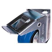 Tarso Zwenkwiel + REM 125 mm. blu - afbeelding 4