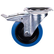 Tarso Zwenkwiel + REM 160 mm. blu - afbeelding 2