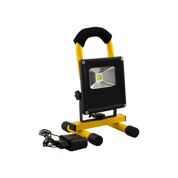 Lámpara de trabajo LED 10W recargable.