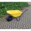 Contenitore giallo in plastica di carriola 85 litri HQ.