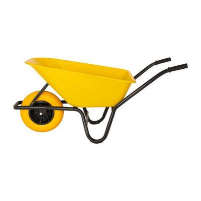 Contenitore giallo in plastica di carriola 85 litri HQ Anti-Lek