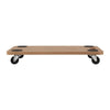Platform Car Dog Wood 57x29 cm 200 kg.