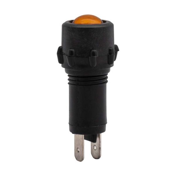 Luz de control de naranja LED.