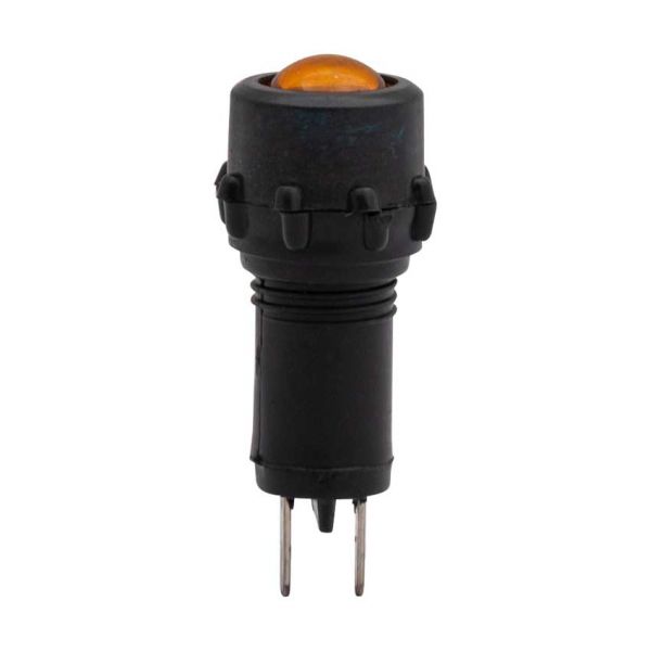 Luce di controllo arancione a LED.