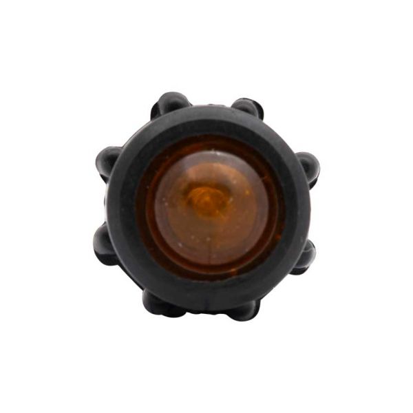 Luce di controllo arancione a LED.