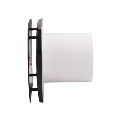 AC Ventilatore da 100 mm Silent Timer Umidità Sensore Black Edition