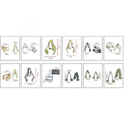 TopGear TopGear Fasten clamps Ass. 120-piece. - afbeelding 3