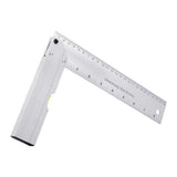 Winkelhaak Alu 25 cm. - afbeelding 1
