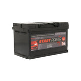 AC battery 12V 71AH intact start. - afbeelding 1