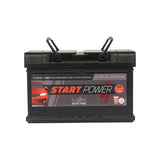 AC battery 12V 71AH intact start. - afbeelding 2