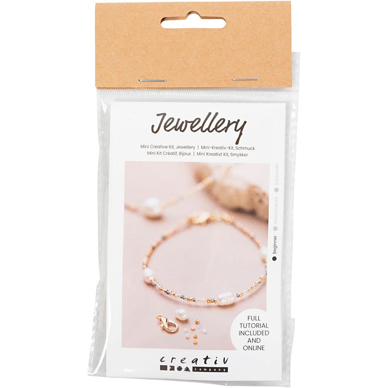 Creativ Company Mini Hobbyset Jewelry Pulsera y collar con cierre