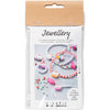 Creative Company Mini hobbyset gioielli elastici bracciale e anello