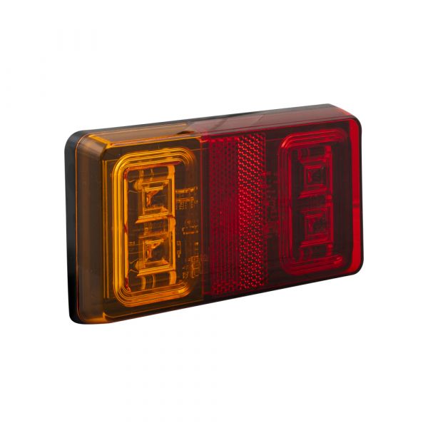 Fanale posteriore LED base 150x80x21,5 mm.