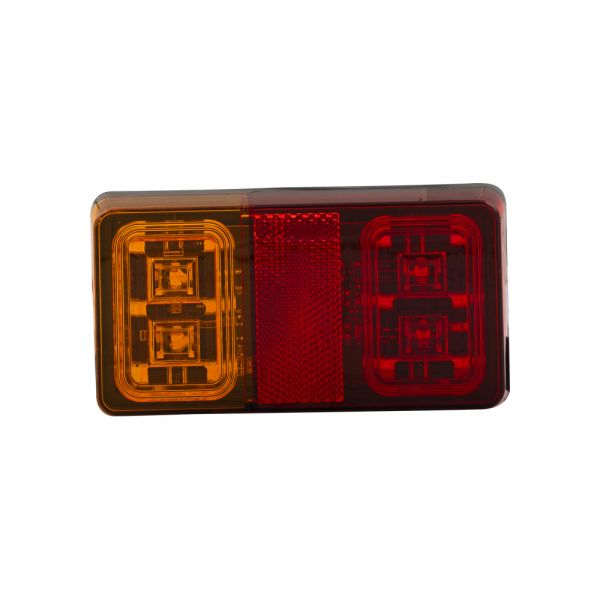Fanale posteriore LED base 150x80x21,5 mm.