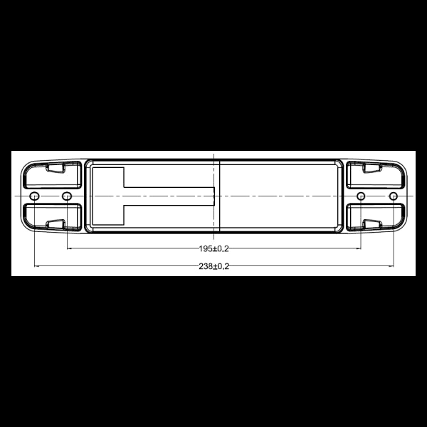 Ac hterlicle slimline 4 funzioni 12-24v LED