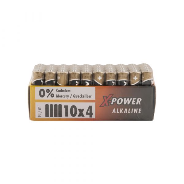 Alkaline battery AAA LR03 40ST.