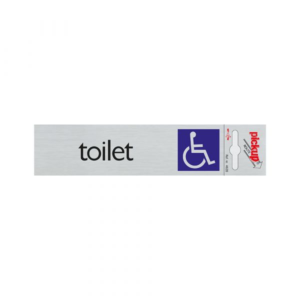 Inodoro de la tabla de Alulook. Para silla de ruedas - 165x44 mm de autoclaft.