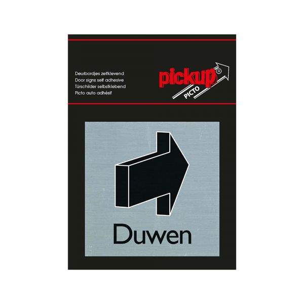 Push ALULOOK PLASE - Autoadesivo 80x80 mm.