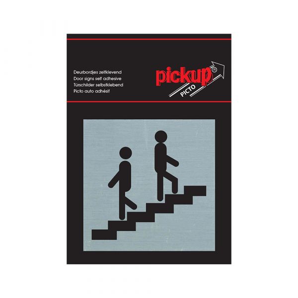 Piatto per scale ALULOOK - Autoadesivo 80x80 mm.