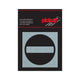 PLACA ALULOOK Acceso prohibido - Autoadhesivo de 80x80 mm.